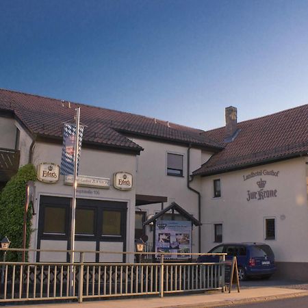 Gasthof Zur Krone Leidersbach Esterno foto